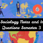 B.A. in Sociology Notes and Important Questions Semester 3